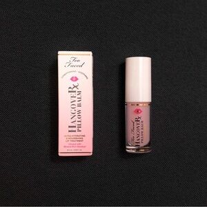 TOO FACED Original Hangover Rx Pillow Balm Creamy Gloss — Full Size 6 mL